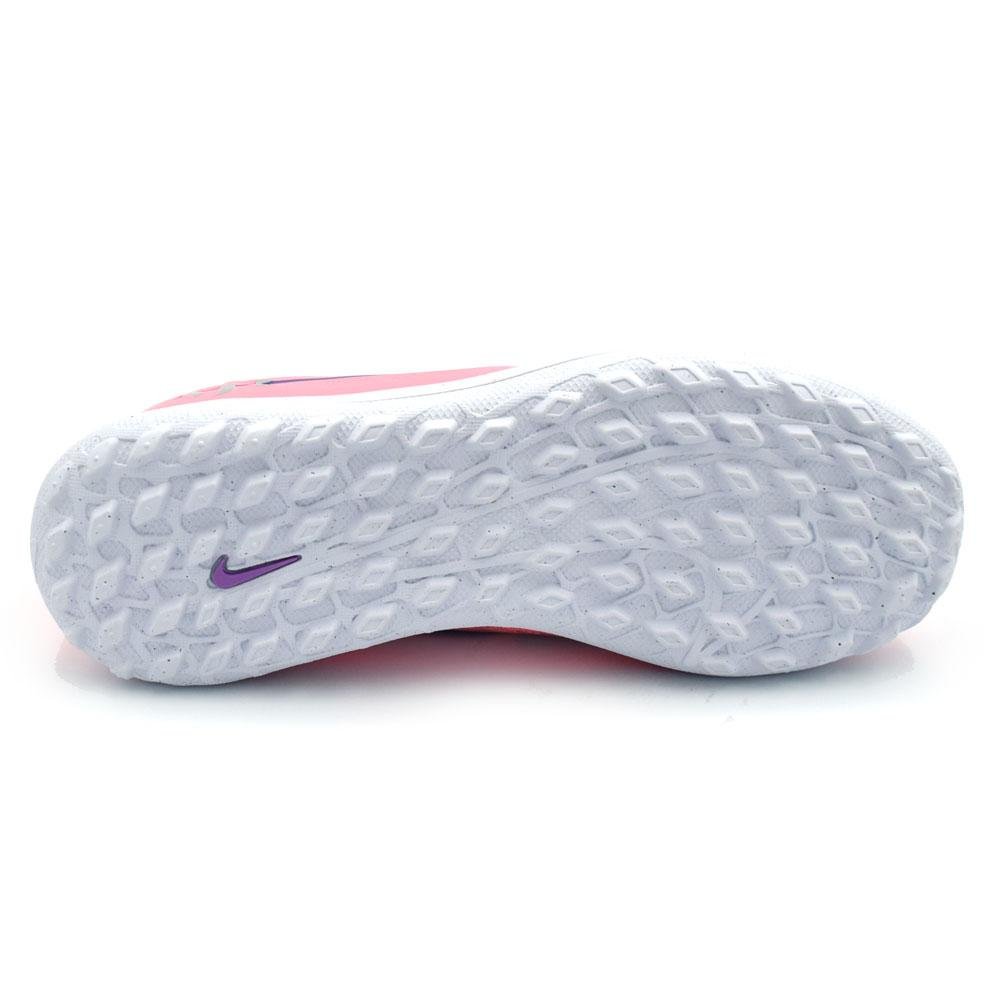 Chuteira Society Infantil Nike Vini Jr IM3653-640 Rosa 7