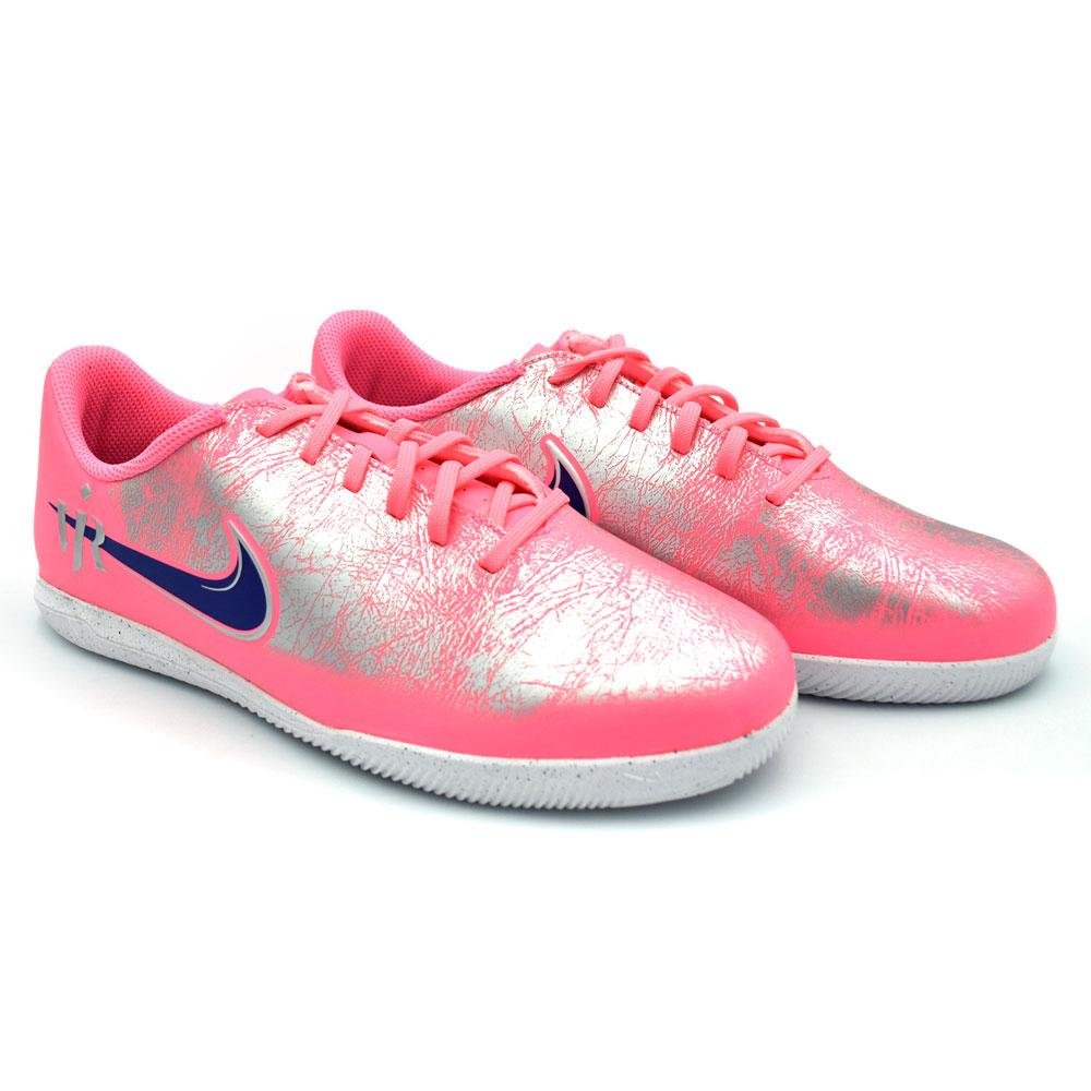 Chuteira de Futsal Infantil Nike Vini Jr. IO9822-640 Rosa 2