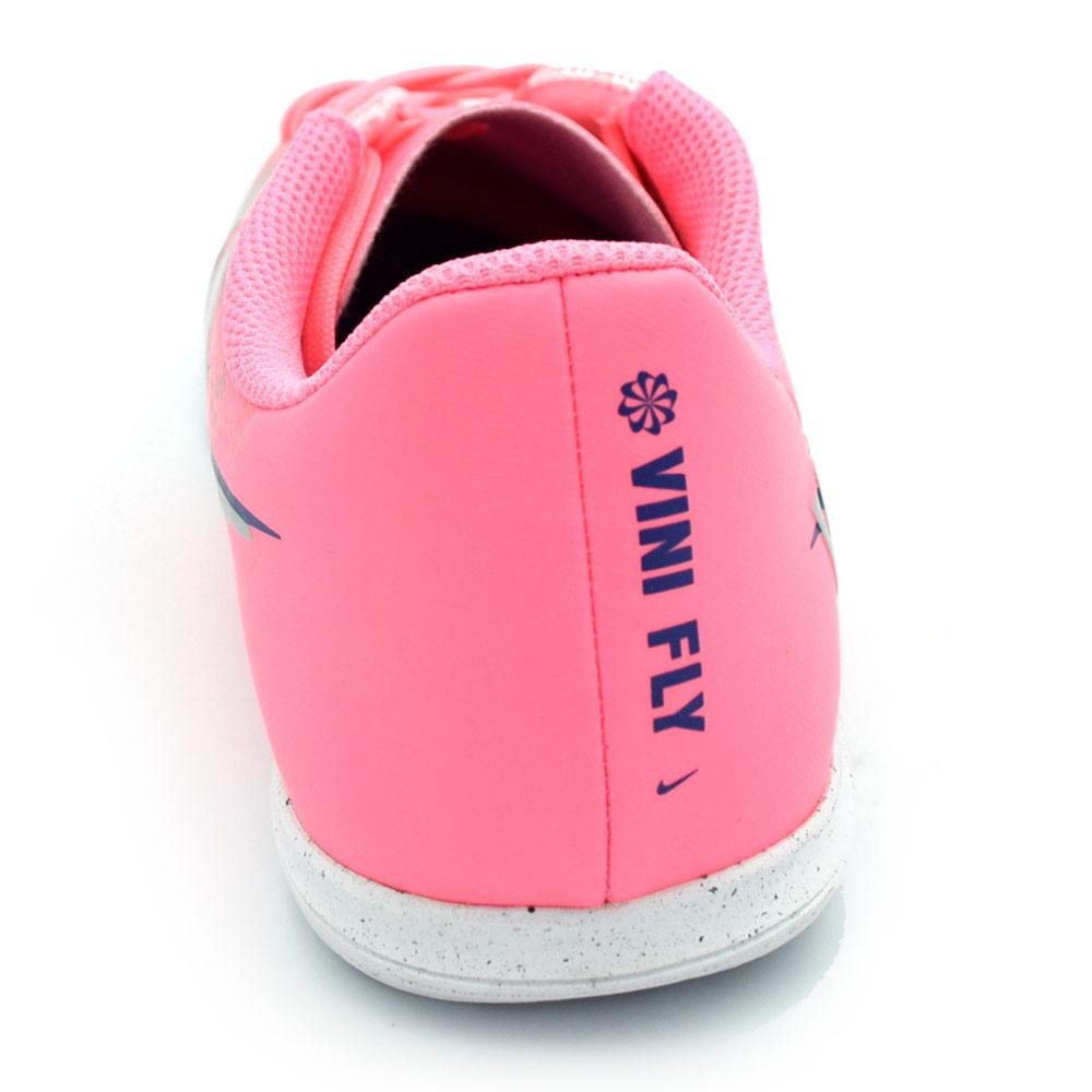 Chuteira de Futsal Infantil Nike Vini Jr. IO9822-640 Rosa 4