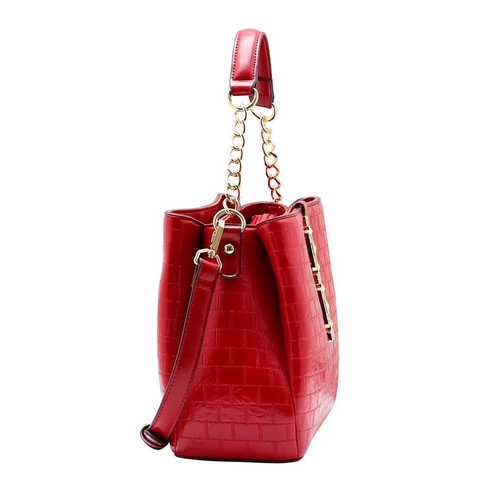 Bolsa de Mão Feminina Chenson 3485556 Vermelho 2