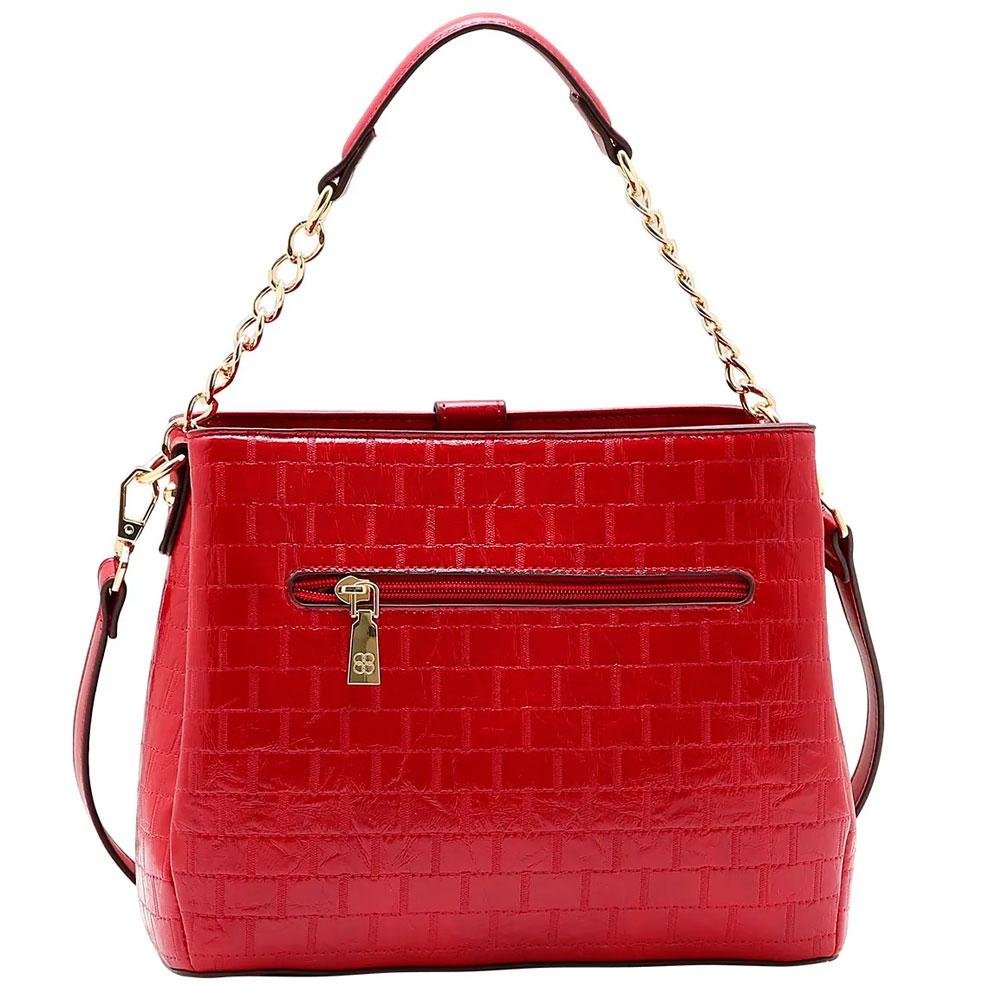 Bolsa de Mão Feminina Chenson 3485556 Vermelho 3