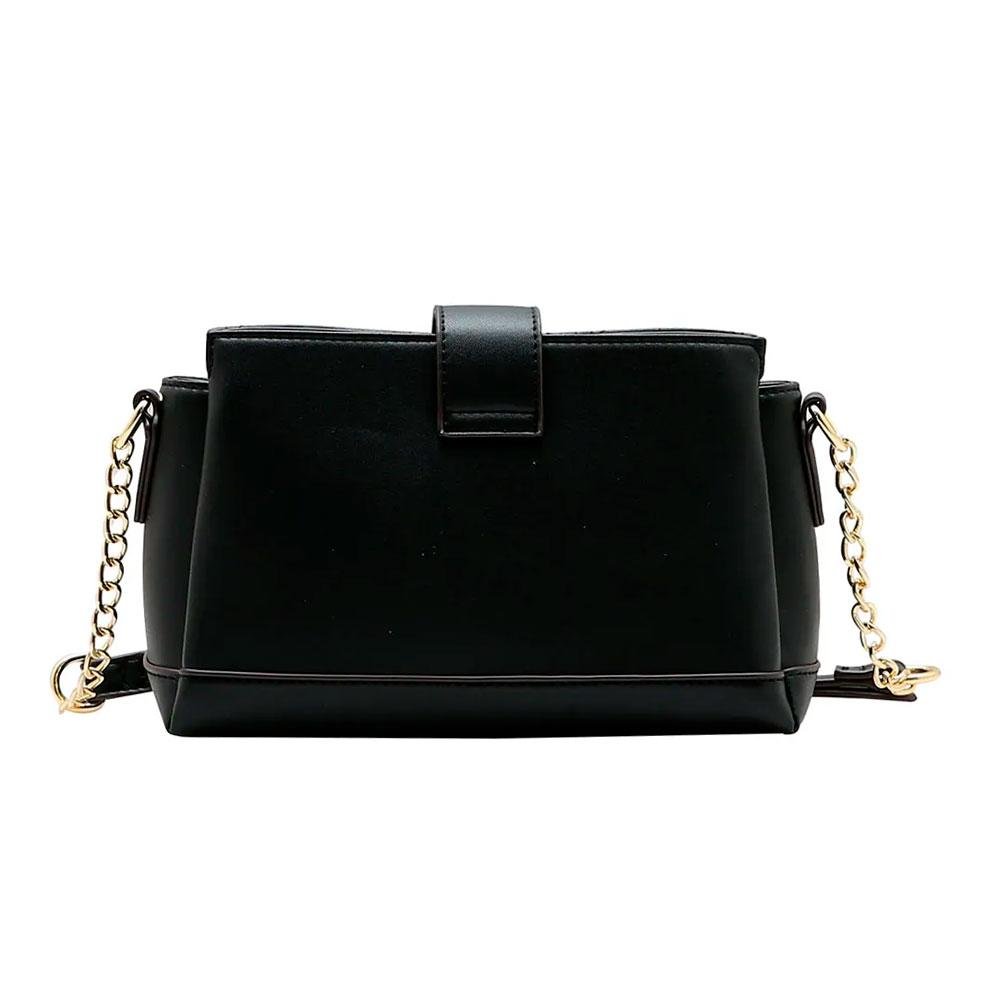 Bolsa Transversal Feminina Chenson 3485682 Preto 3