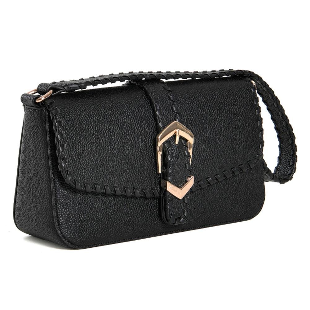 Bolsa de Ombro Feminina Via Marte Preto 2