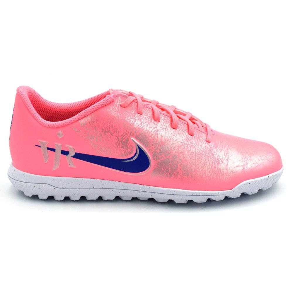 Chuteira Society Masculina Nike Vini Jr. IM3648-640 Rosa 3