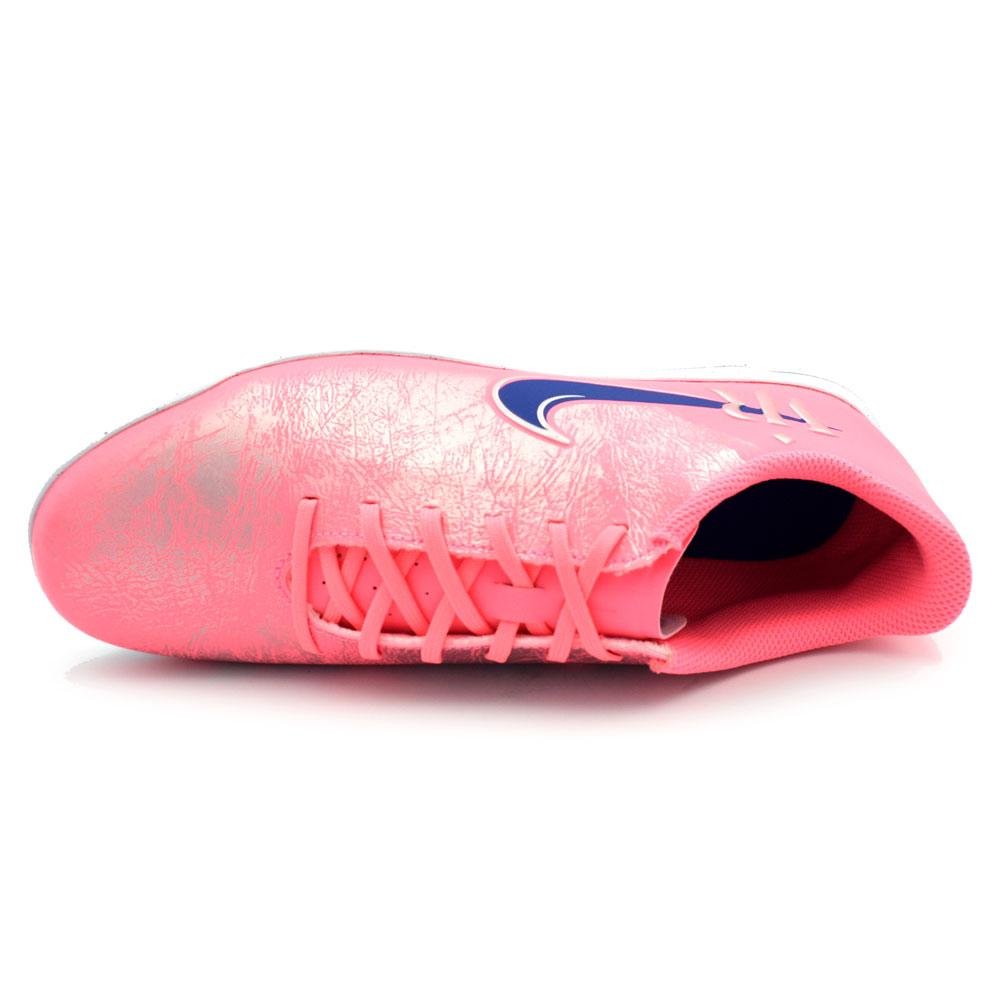 Chuteira Society Masculina Nike Vini Jr. IM3648-640 Rosa 6
