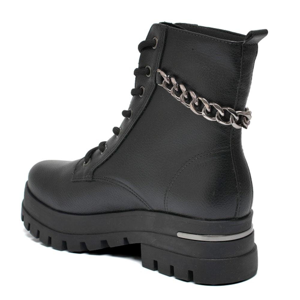 Coturno com Corrente Feminino Via Marte 007-009-01 Preto 5