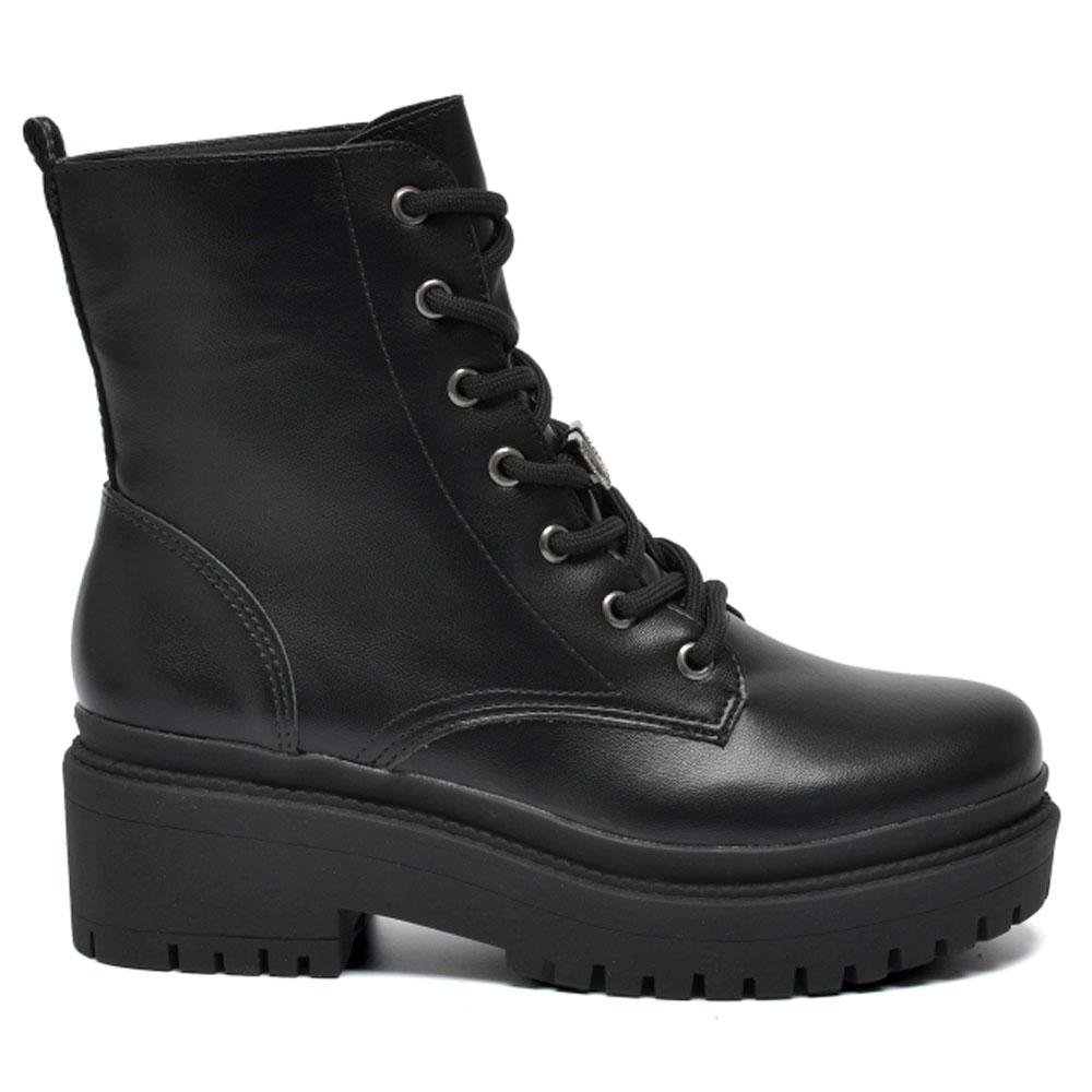 Coturno Feminino Via Marte 005-004-01 Preto 4