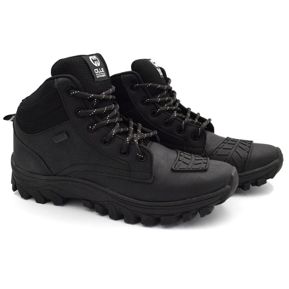 Coturno Masculino Ollie Montreal Preto 2
