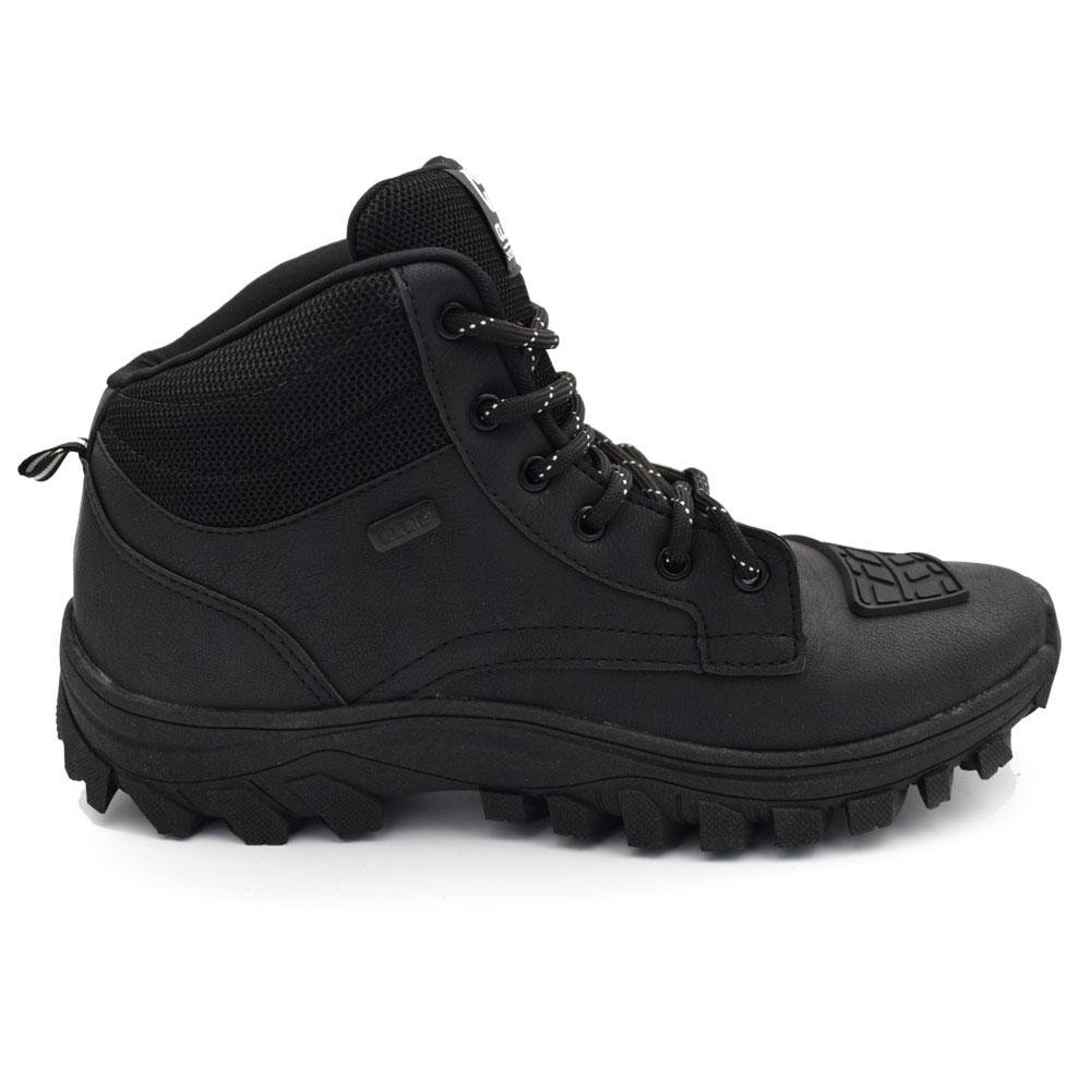 Coturno Masculino Ollie Montreal Preto 3