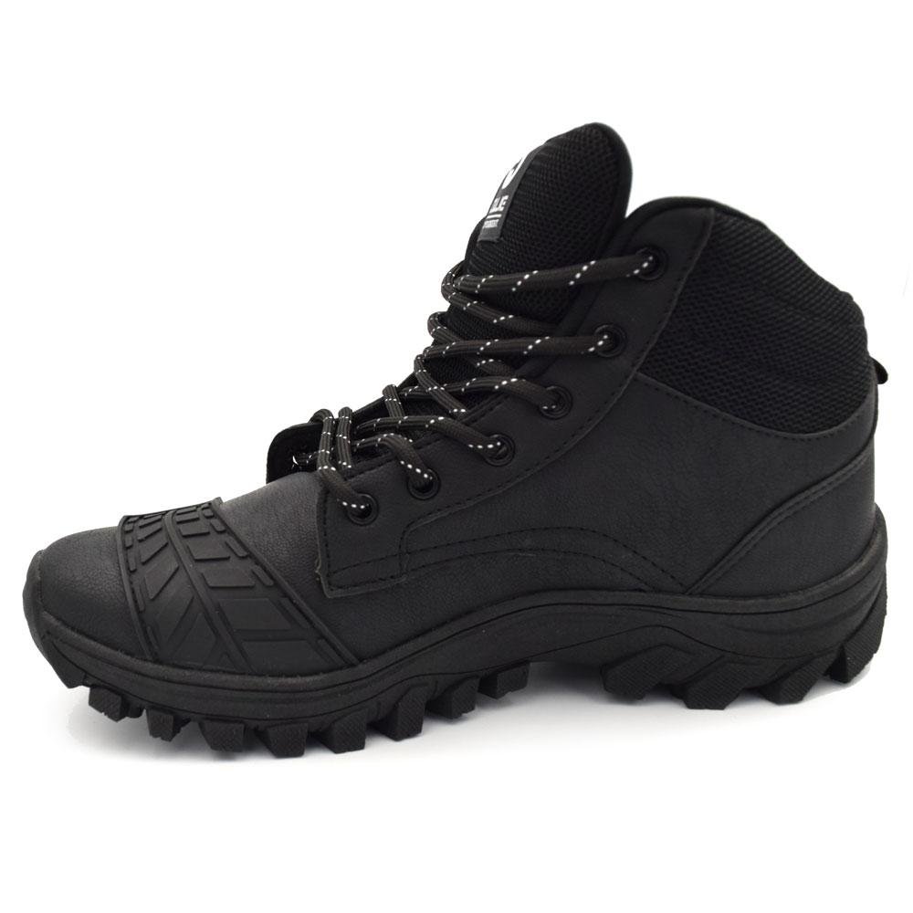 Coturno Masculino Ollie Montreal Preto 5