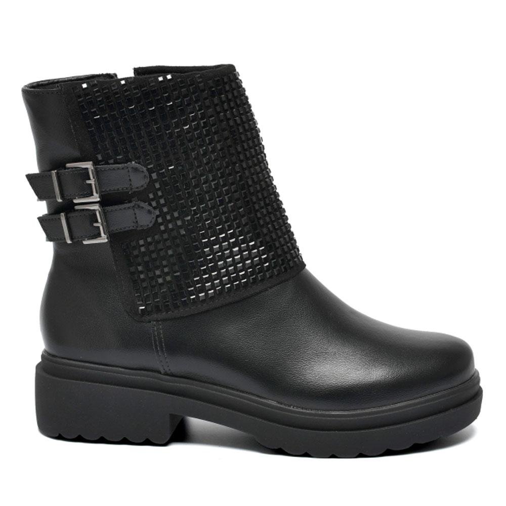 Coturno Feminino Via Marte 245-013-01 Preto 3