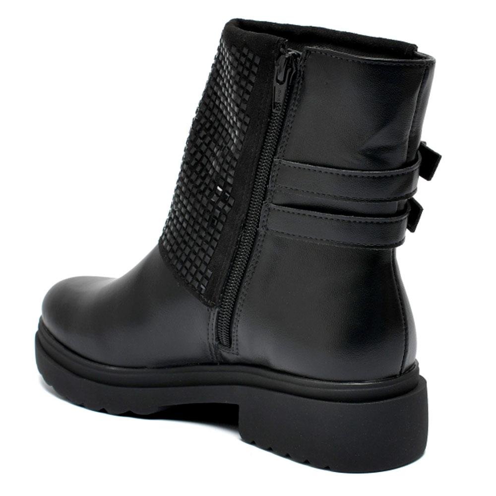Coturno Feminino Via Marte 245-013-01 Preto 4