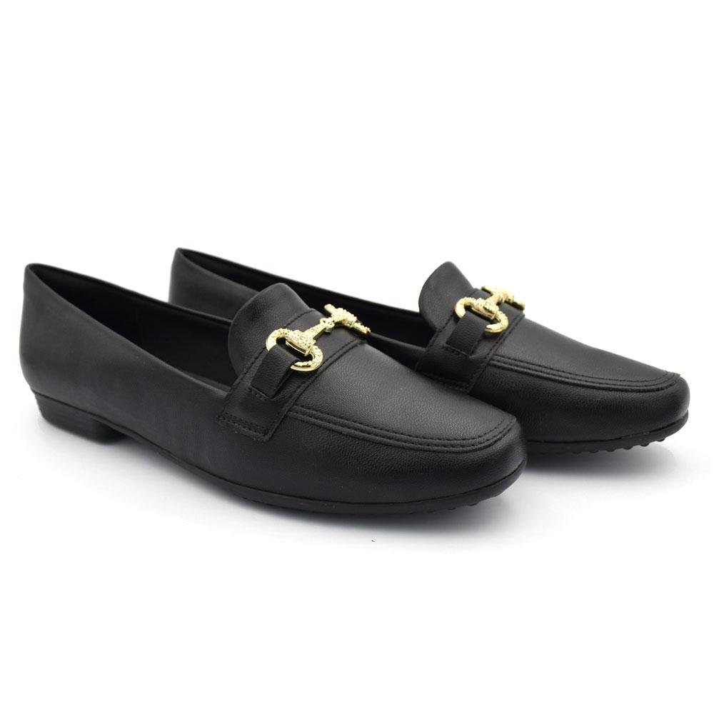 Mocassim Feminino Piccadilly 250275 Preto 2