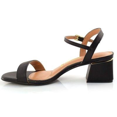 Sandália de Salto Bloco Vizzano Preto 5