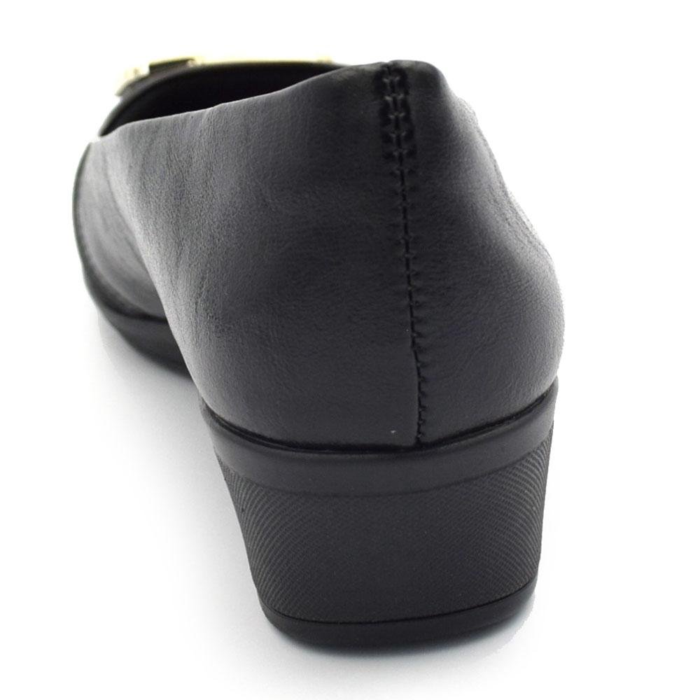 Sapatilha Anabela Feminina Comfortflex 2694303 Preto 4
