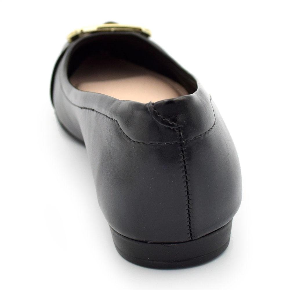 Sapatilha de Bico Fino Feminina Beira Rio 4136.1003.30277 Preto 4