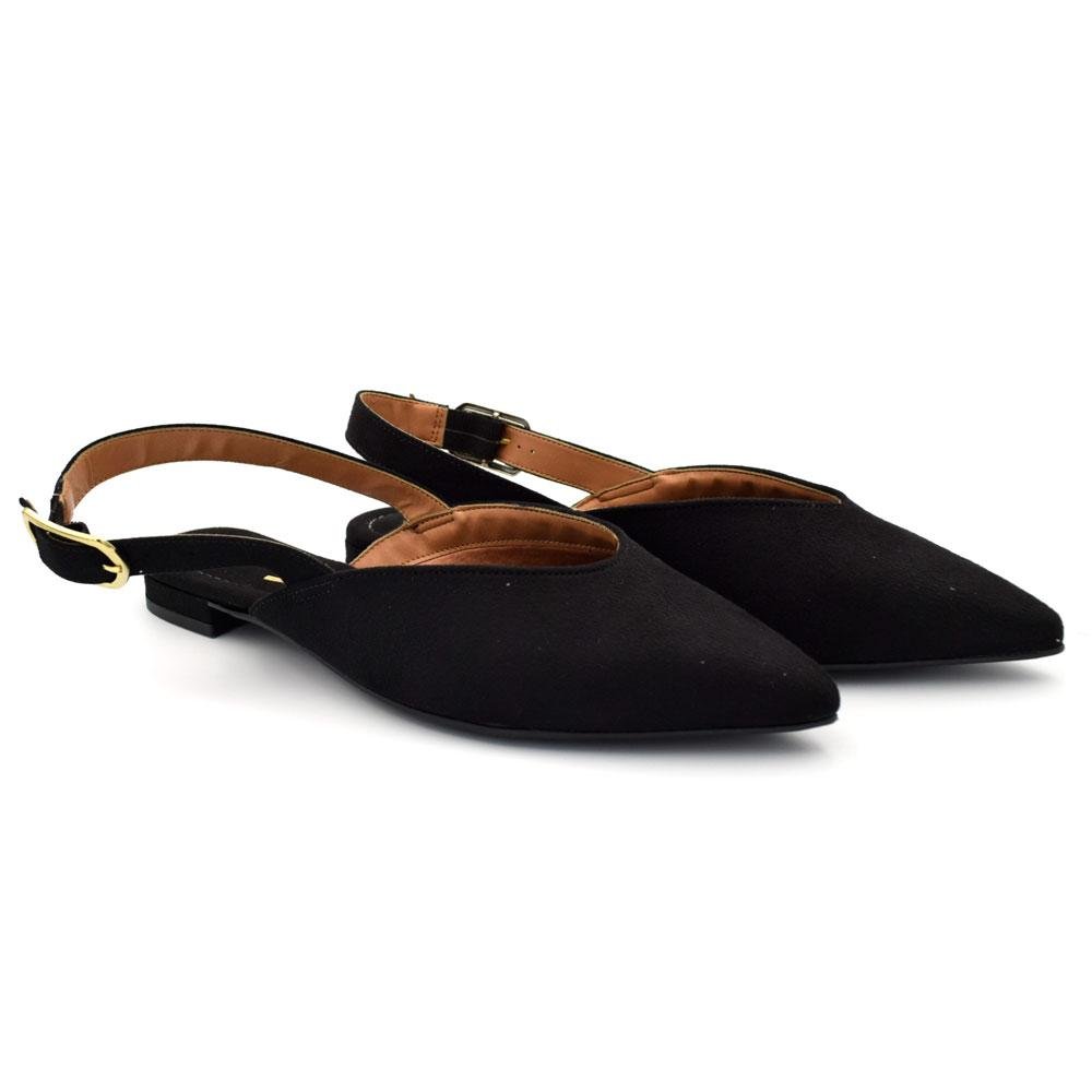 Sapatilha Slingback Feminina Vizzano 1206.1016.5881 Preto 2