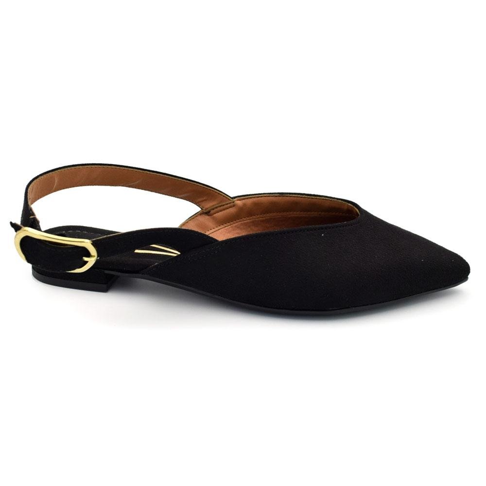 Sapatilha Slingback Feminina Vizzano 1206.1016.5881 Preto 3