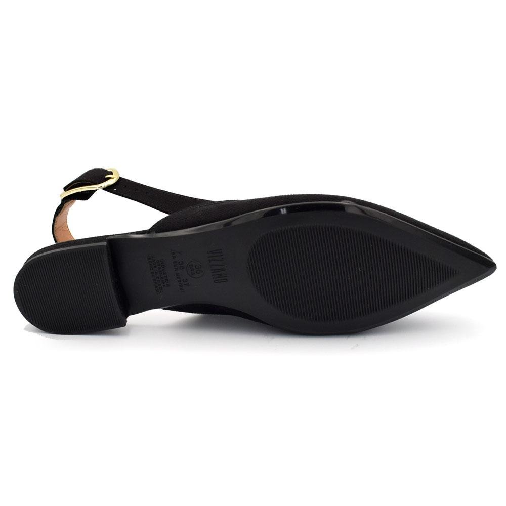 Sapatilha Slingback Feminina Vizzano 1206.1016.5881 Preto 7
