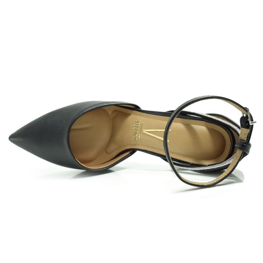Scarpin de Salto Bloco Feminino Vizzano 1285.449.27850 Preto 6