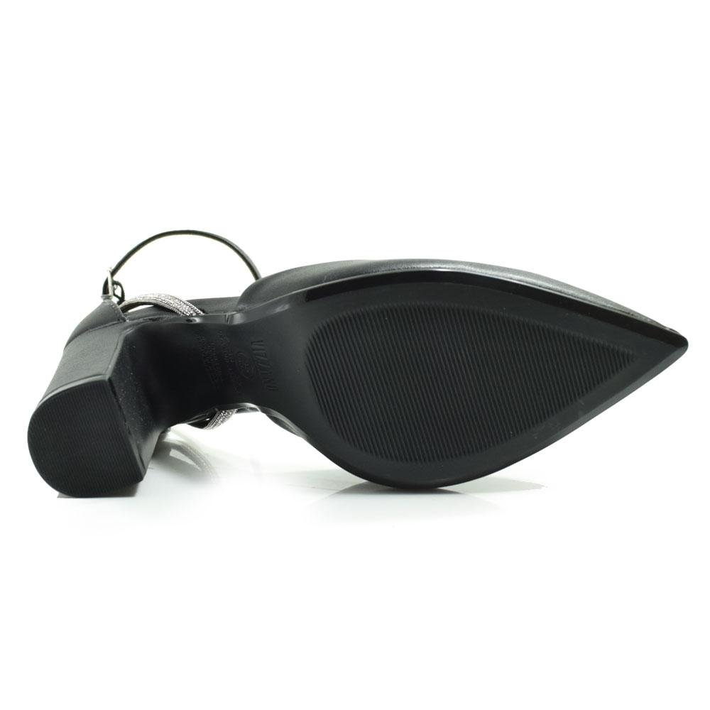 Scarpin de Salto Bloco Feminino Vizzano 1285.449.27850 Preto 7
