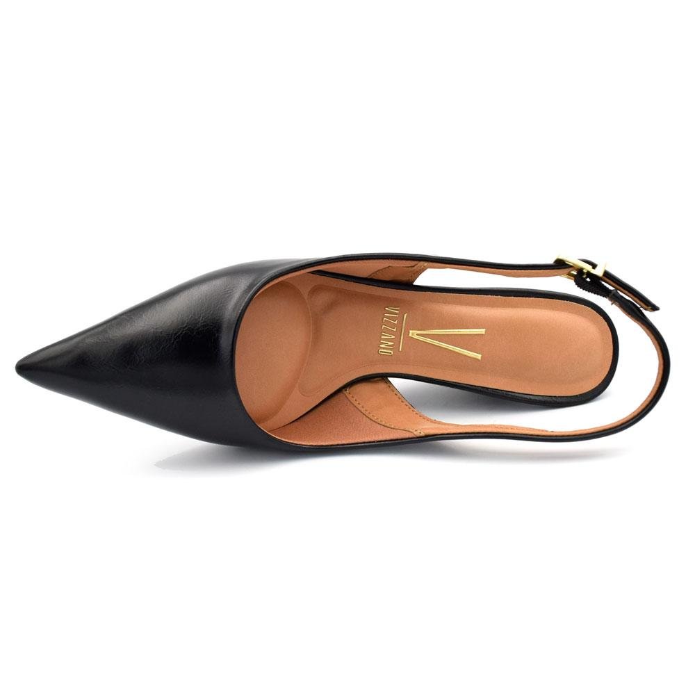Scarpin Slingback Anabela Vizzano 1483.101.31310 Preto 6