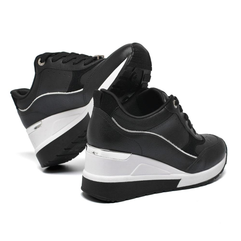 Tênis Anabela Feminino Via Marte 046-019-01 Preto 2