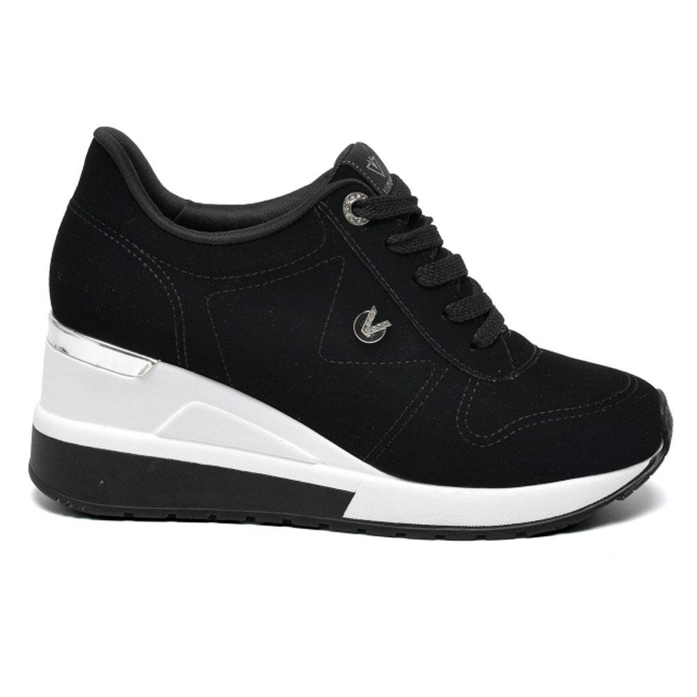 Tênis Anabela Feminino Via Marte 046-020-01 Preto 4
