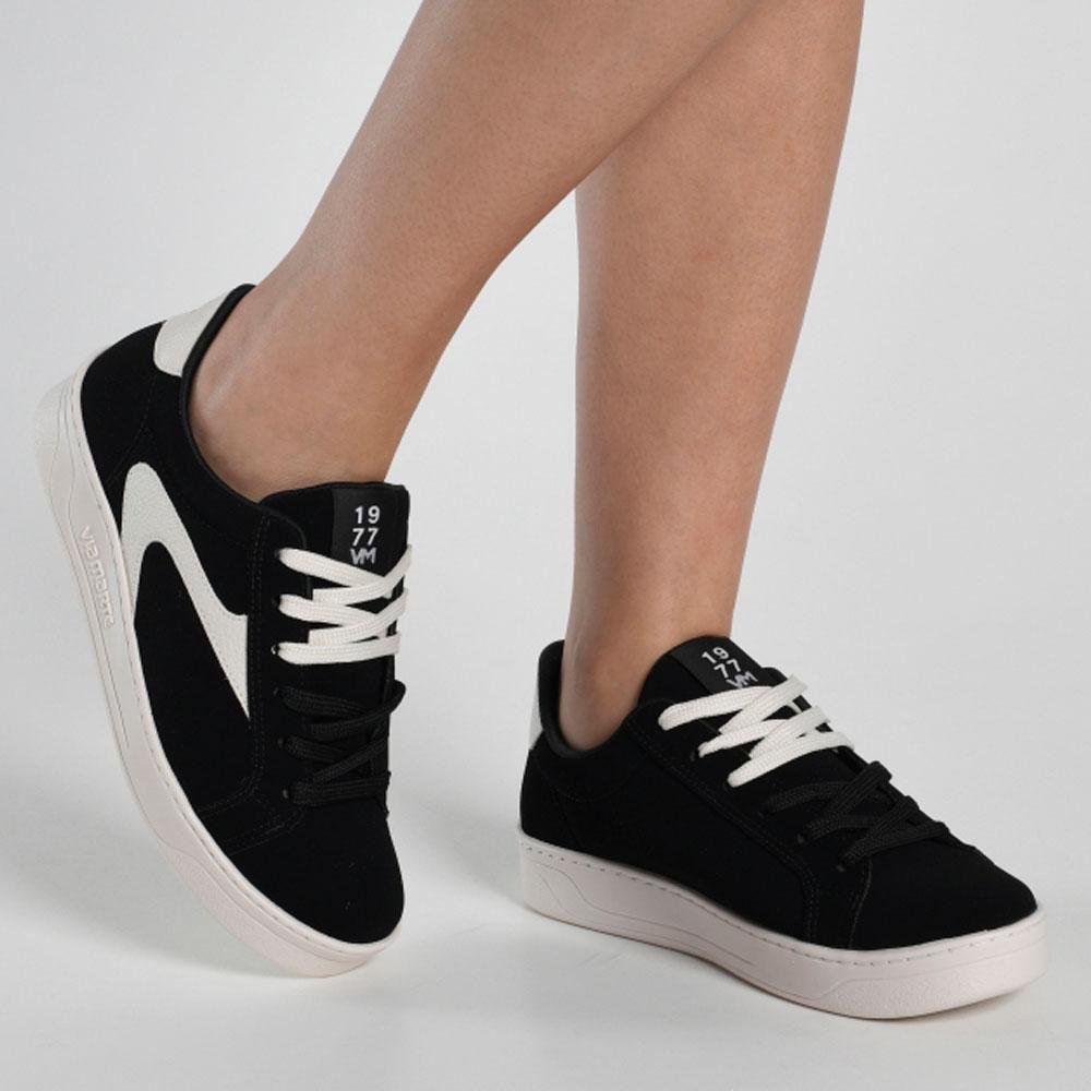 Tênis Casual Feminino Via Marte 020-021-03 Preto 3