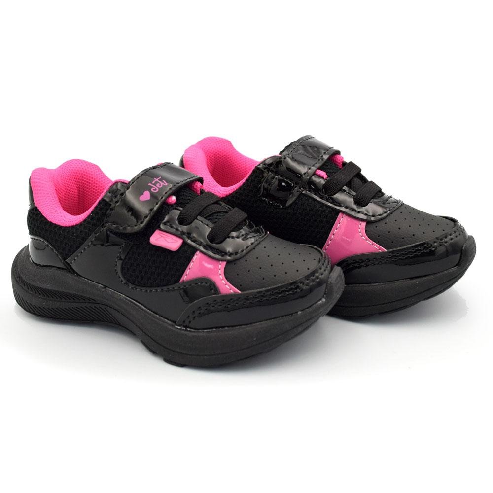 Tênis de Menina Jet Kids do 20 ao 24 20.062 Preto 2