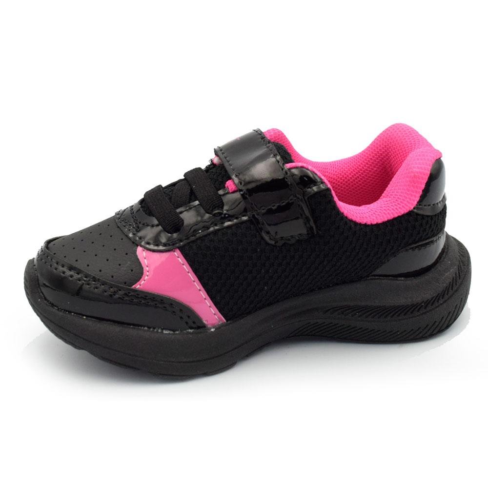 Tênis de Menina Jet Kids do 20 ao 24 20.062 Preto 5