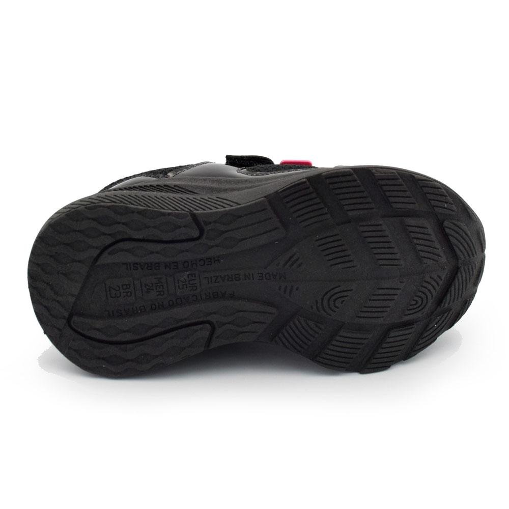 Tênis de Menina Jet Kids do 20 ao 24 20.062 Preto 7