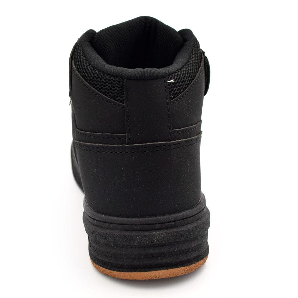 Tênis de Cano Alto Infantil Ollie Alpha 4 do 28 ao 36 Preto 4