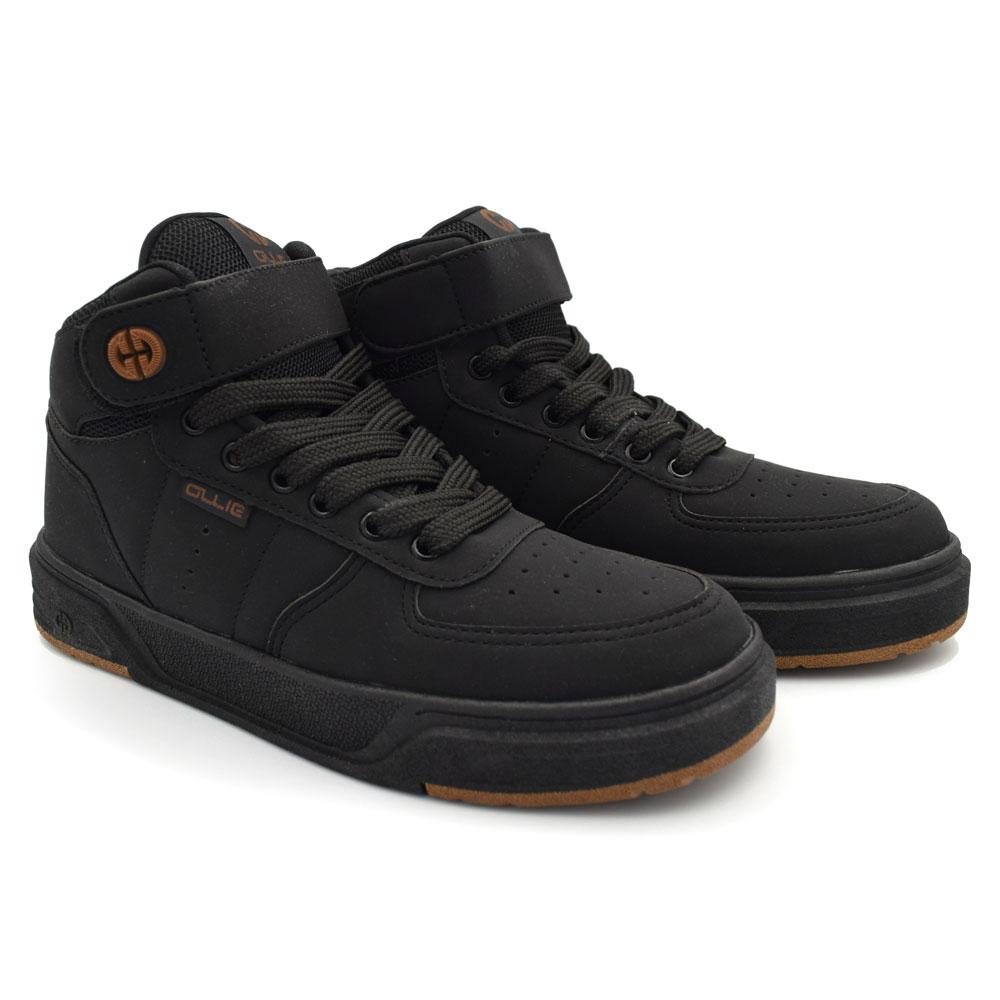 Tênis de Cano Alto Masculino Ollie Alpha 4 Preto 2