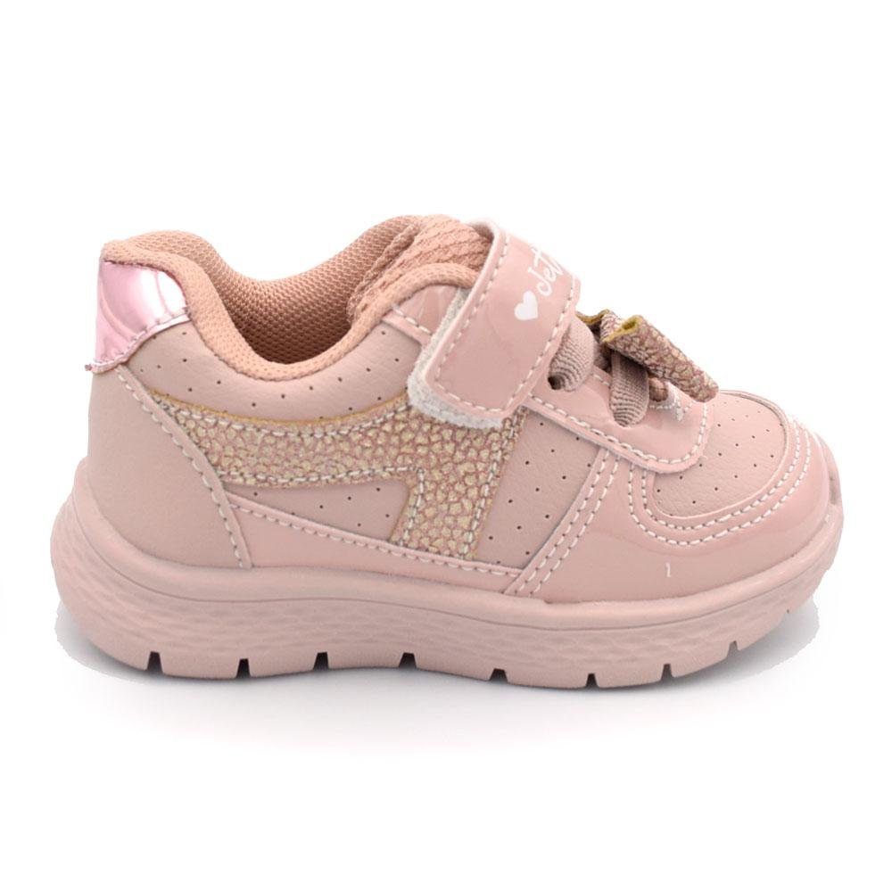 Tênis de Menina Jet Kids do 18 ao 24 15.143 Rosa 3