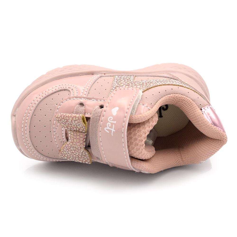 Tênis de Menina Jet Kids do 18 ao 24 15.143 Rosa 6