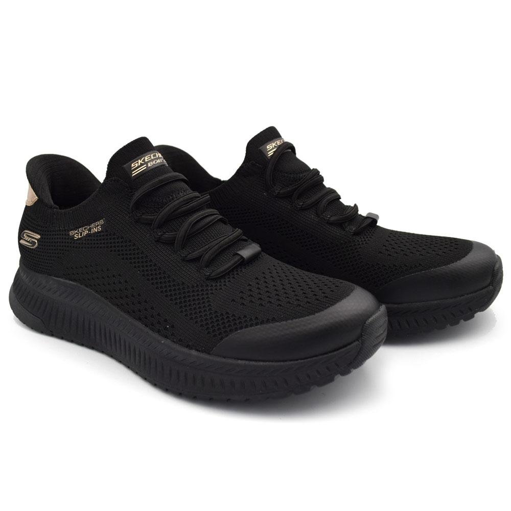 Tênis Feminino Skechers Bobs Squad 4 117743 Preto 2