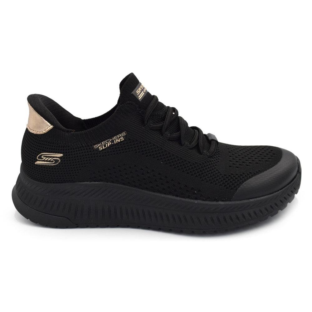 Tênis Feminino Skechers Bobs Squad 4 117743 Preto 3