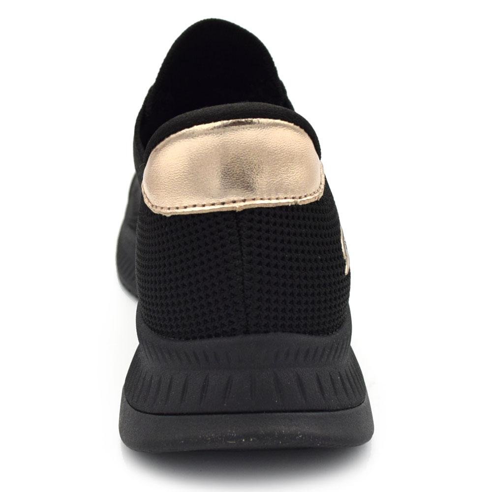 Tênis Feminino Skechers Bobs Squad 4 117743 Preto 4