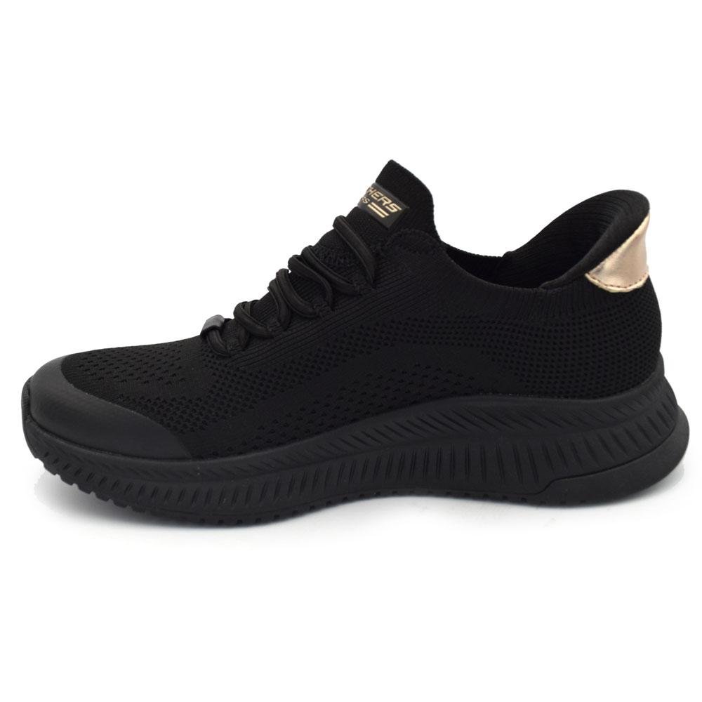 Tênis Feminino Skechers Bobs Squad 4 117743 Preto 5