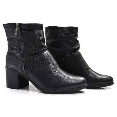 Ankle Boots de Couro Bottero 346901 Preto 2