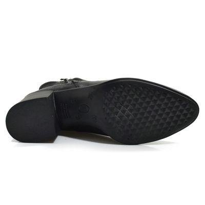 Ankle Boots de Couro Bottero 346901 Preto 7