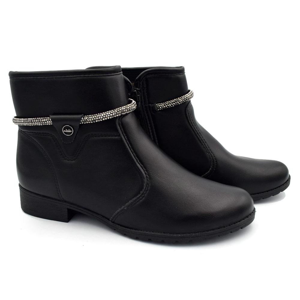 Coturno Feminino Dakota D2182 Preto 2