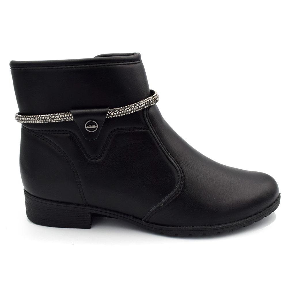 Coturno Feminino Dakota D2182 Preto 3