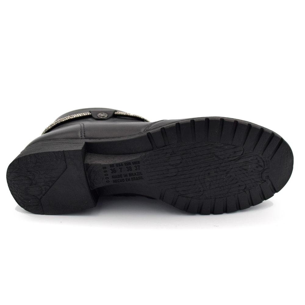 Coturno Feminino Dakota D2182 Preto 7