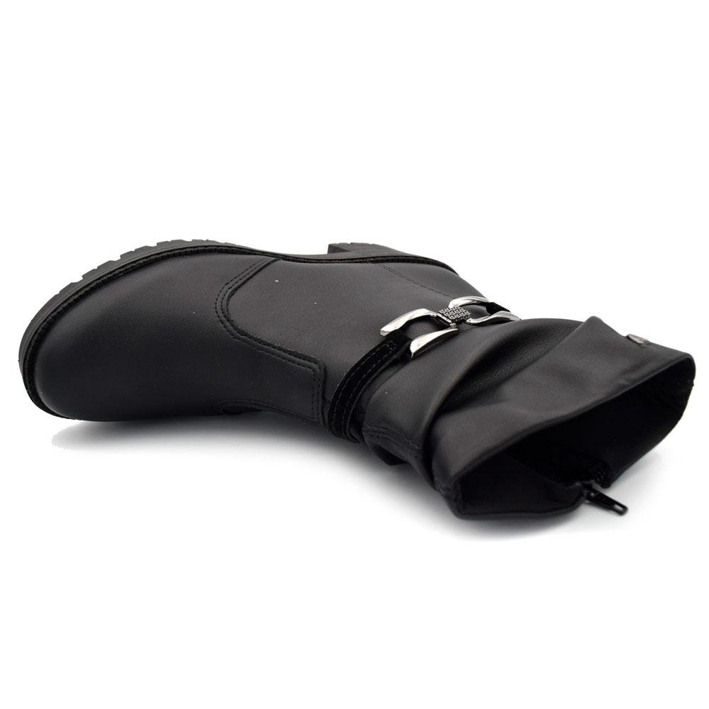 Coturno Feminino Mississipi J0772 Preto 6