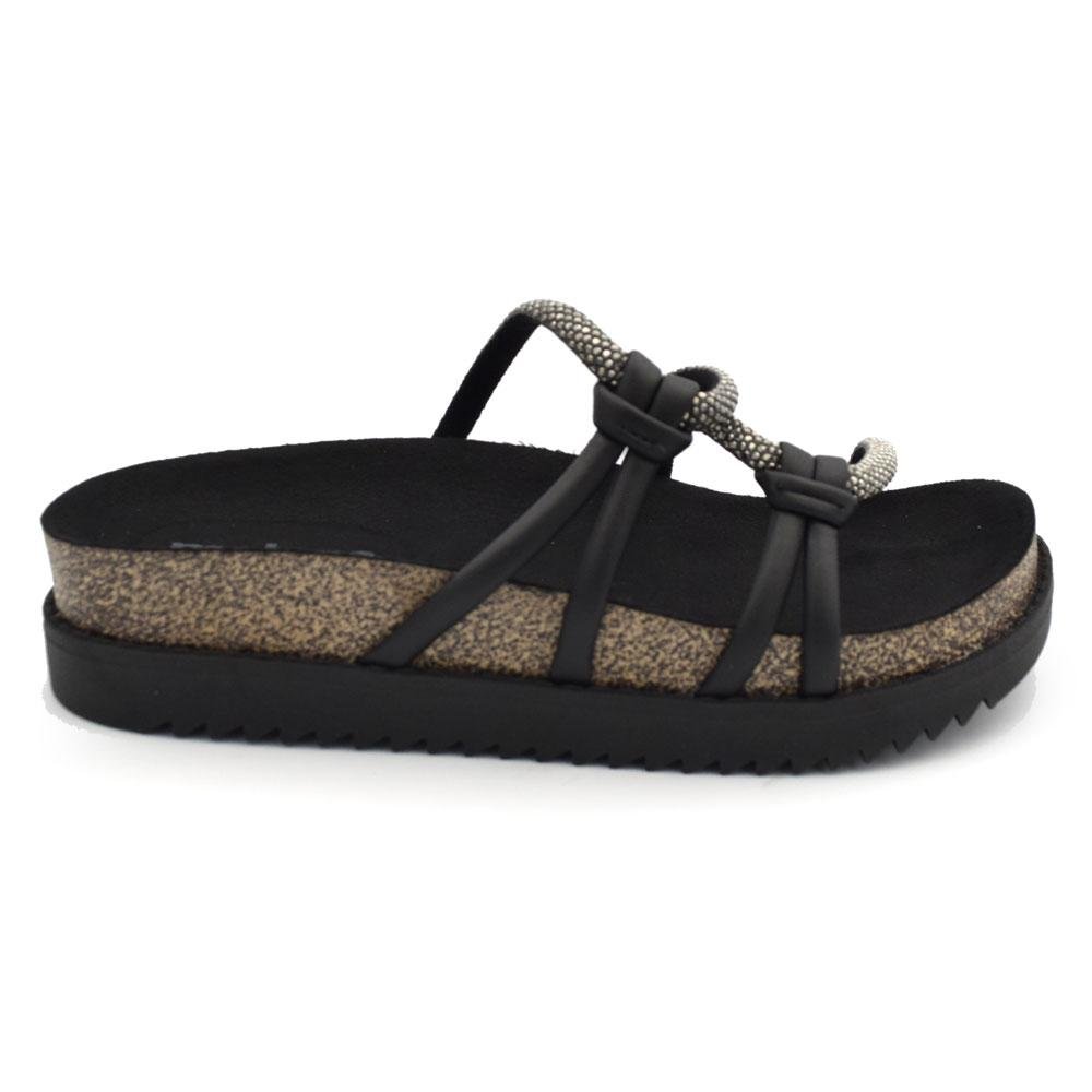 Papete Feminina Moleca  5500.111.30396 Preto 3