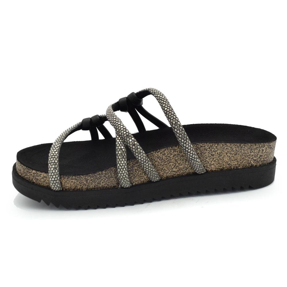 Papete Feminina Moleca  5500.111.30396 Preto 5