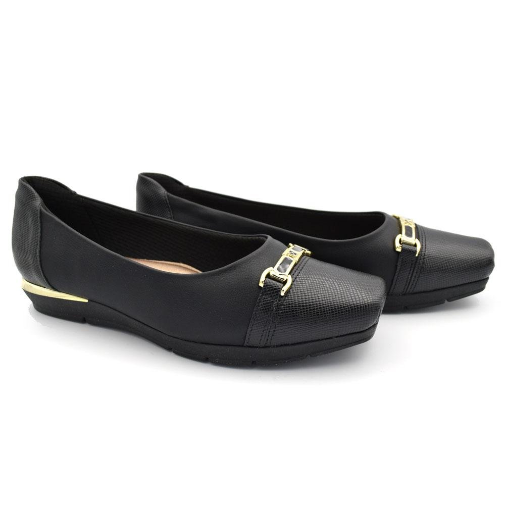 Sapatilha Feminina Piccadilly Preto 2