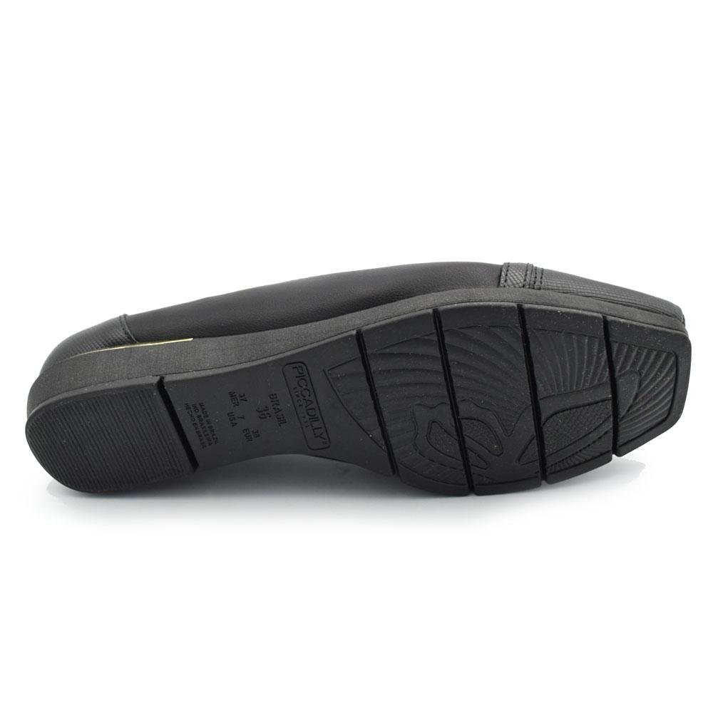 Sapatilha Feminina Piccadilly Preto 7